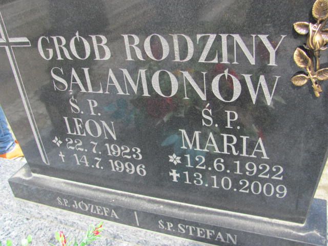 Grób MARIA SALAMON