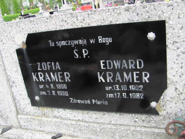 Grób EDWARD KRAMER